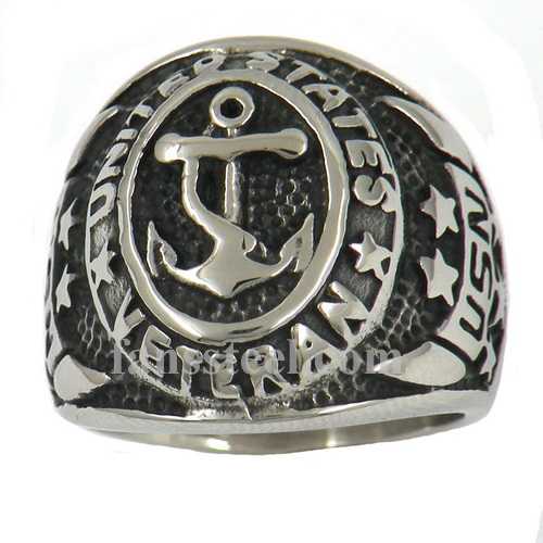 FSR12W20 United States Navy Vetern military Ring - Click Image to Close